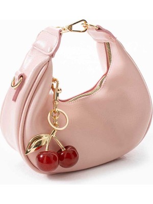 Legend Aksesuar Kadın Betty Model Charm Hediyeli Deri El ve Omuz Çantası
