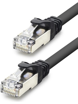 sbodurhome Cat7 Ethernet Patch Kablosu 10 Gbps 600 Mhz 1 M - Siyah HDX5090