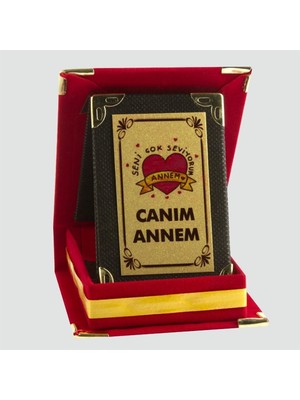 Zero Land Flzdgnkr Canım Annem Plaketi-Kırmızı