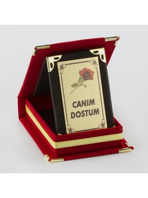Zero Land Flzdgnkr Canım Dostum Plaketi-Kırmızı