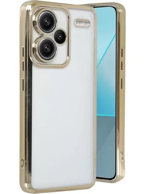 Sb Shopping Redmi Note 13 Kılıf Lensli Silikon - Gold