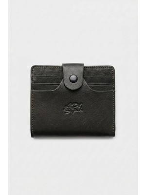 Abluka Online Erkek Hakiki Deri Trifold Çıtçıtlı Klasik Cüzdan Haki