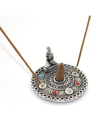 Zenvia Metal Yuvarlak Budalı Tütsülük Model 2