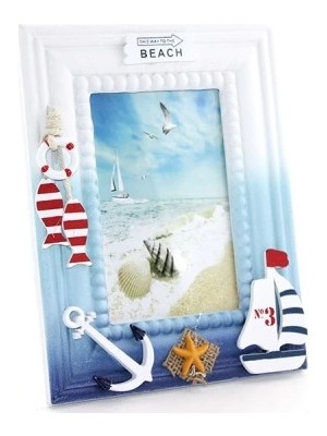Pileli Store Ahşap Marin Resim Çerçevesi Model 2