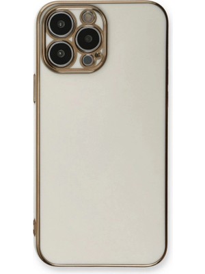 Colezium Iphone 13 Pro Max Kılıf Volet  - Beyaz