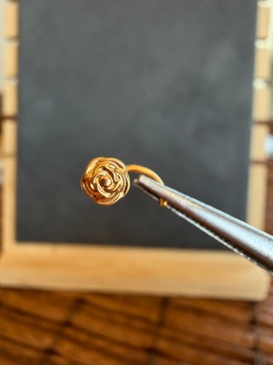 Aida Jewelss Yüksek Kalite G23 Titanium Gül 6x0.8mm Altın Titanyum Hızma Piercing