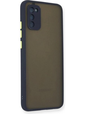 Colezium Galaxy A02S Kılıf Montreal  Kapak - Lacivert