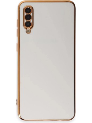 Colezium Galaxy A50 Kılıf Volet  - Beyaz