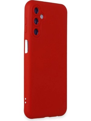 Colezium Galaxy M14 5g Kılıf Nano Içi Kadife  - Kırmızı