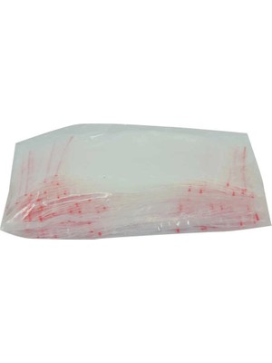 Colezium Kilitli Naylon Torba Poşet 7x9 cm Şeffaf 100 Adet 1 Paket