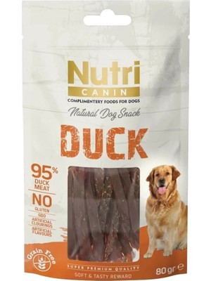 Colezium Nutri Canin Tahılsız Ördekli Köpek Ödül Sı 80GR