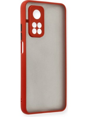 Colezium Mi 10T Kılıf Montreal  Kapak - Kırmızı