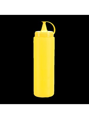 Colezium Mayonez Sos Şişesi - 1000ML Dev Boy Sarı 3 Adet