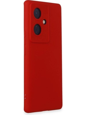 Colezium Vivo V29 Lite Kılıf Nano Içi Kadife  - Kırmızı