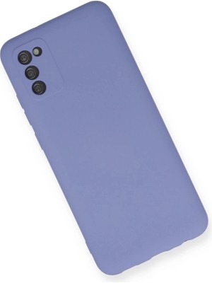 Colezium Galaxy A03S Kılıf Nano Içi Kadife  - Lila
