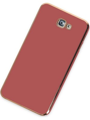 Colezium Galaxy J7 Prime Kılıf Volet  - Kırmızı