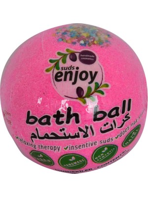 Colezium Pembe Düşler El Yapımı Banyo Küvet Topu Sabunu Pembe 90-120 gr