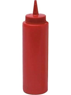 Colezium Ketçap Şişesi - 1000ML Dev Boy Kırmızı