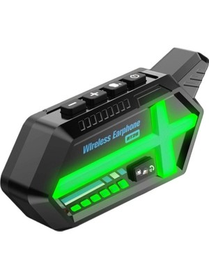 Colezium BT26 Motosiklet Kask Kulaklık Bluetooth Rgb Işıklı 2 Eşleşme Özellikli 1000 Mah Intercom