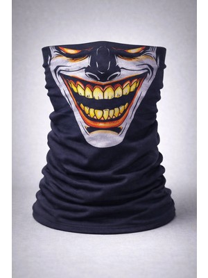 Colezium Joker Gülüşlü Baf Maske – Çok Amaçlı Boyunluk Bandana 3 No