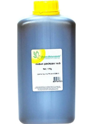 Colezium Kabak Çekirdeği Yağı Pet Bidon 1000 gr