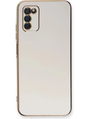 Colezium Galaxy A03S Kılıf Volet  - Beyaz