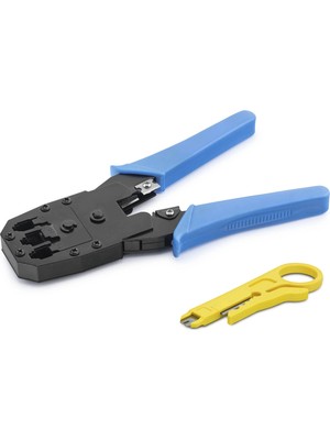 sbodurhome RJ45 8P8C Network Sıkma Pensesi Mavi TK615