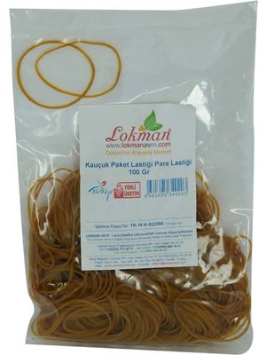 Colezium Kauçuk Paket Lastiği Para Lastiği 100 gr Paket