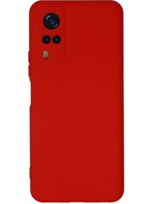 Colezium Vivo Y53S Kılıf Nano Içi Kadife  - Kırmızı