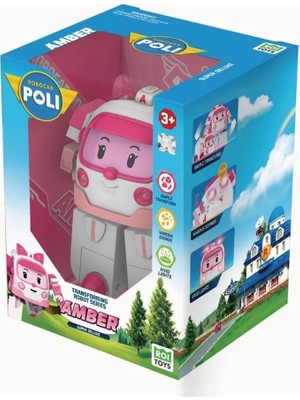 Genel Tedarik Robocar Poli Büyük Transforming Robot Amber - POLI/MRT-687
