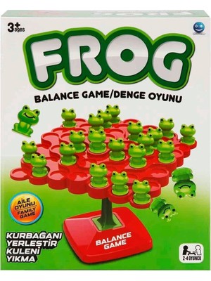 Genel Tedarik ANT701 Frog Kurbağa Denge Oyunu