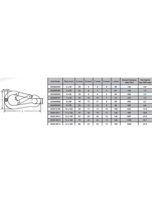 Colezium Karabina Yaylı 10 mm ( 2 Adet )