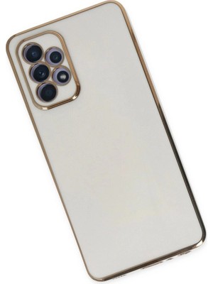 Colezium Galaxy A52 Kılıf Volet  - Beyaz