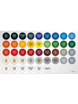 Colezium Rainbow Akrilik Sprey Boya 9010 Mat Beyaz
