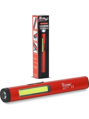 Colezium Şarjlı Mıknatıslı Çalışma Lambası Cep Feneri WT-307-S