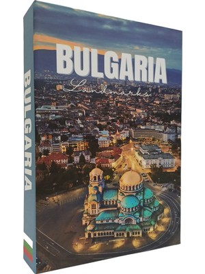 BseyStore 2029 -776 Bulgarıa Dekoratif Kitap Kutusu