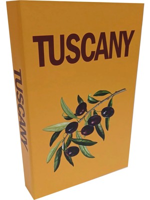 BseyStore 2026-773 Tuscany Dekoratif Kitap Kutusu