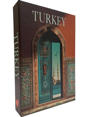BseyStore 2029 -774 Türkiye Dekoratif Kitap Kutusu