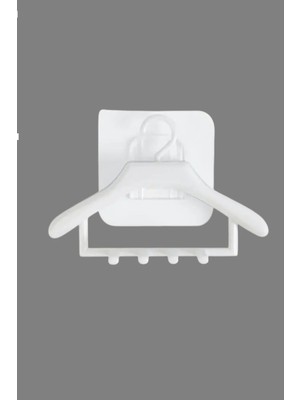 Usin Yapışkanlı Çok Amaçlı Diş Fırçası Jilet Jiletlik Asacağı Askılığı Askılık Diş Fırçalık Banyo Organizer Renk Asorti