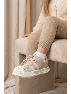 Pepino 2167 F Bej Çocuk Spor Ayakkkabı