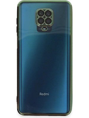 Colezium Note 9 Pro Kılıf  Lensli  - Yeşil