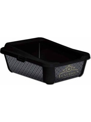 Renas Store Luxurious Hercules Açık Kedi Tuvaleti 50 cm