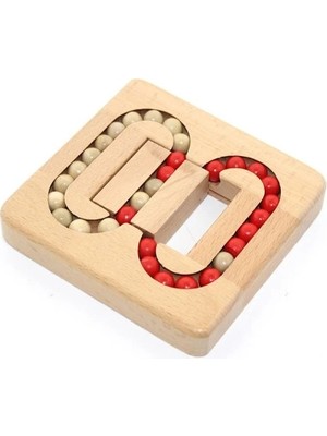 Renas Store Ahşap Eğitici Rubik Küp Oyunu