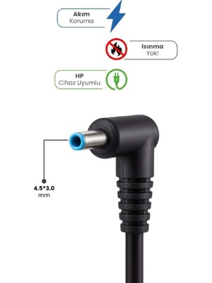 Artcrelier 19.5V 4.62A 4.5 * 3.0mm 90W Hp Için Laptop Adaptör