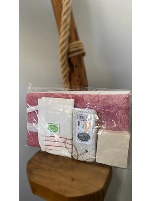 Renas Store Mey Ithalat® Gelin Damat Hamam Banyo 4'lü Set