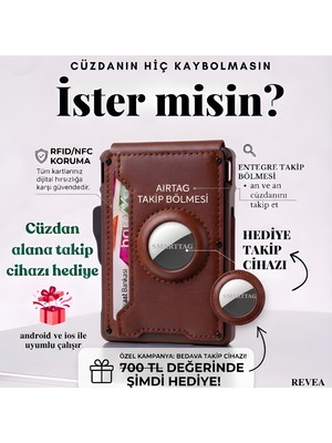 Revea Takip Cihazlı Cüzdan