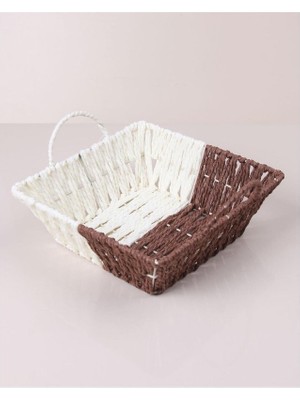 Ata Store Kare Hasırlı Ekmek Sepeti ROYALEKS-8805