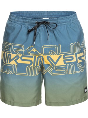 Quiksilver Wordblock 17 Jamv Erkek Mavi Volley Short