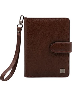 Watch of Royal Boardingpass Brown Deri Cüzdan ve Pasaportluk
