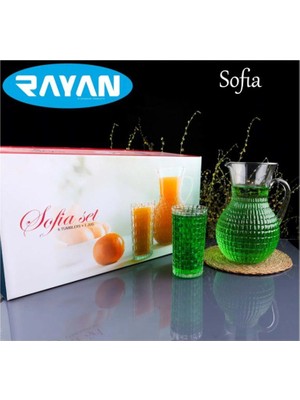 Royaleks Group Sofia 7 Parça Sürahi Meşrubat Seti ROYALEKS-82656